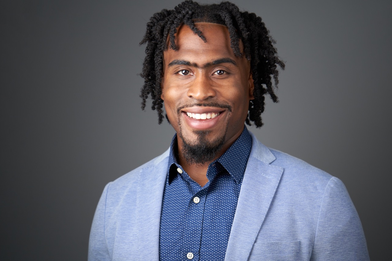 Headshot with a charismatic expression